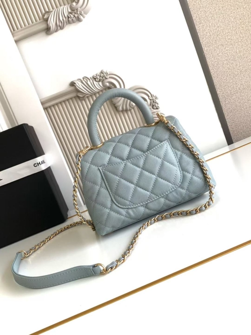 Ch**el top handle bags